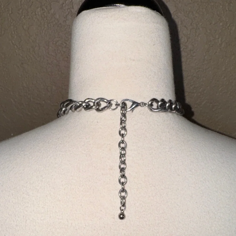 Stunning Tribal Large Statement Bib Necklace - Picture 5 of 12